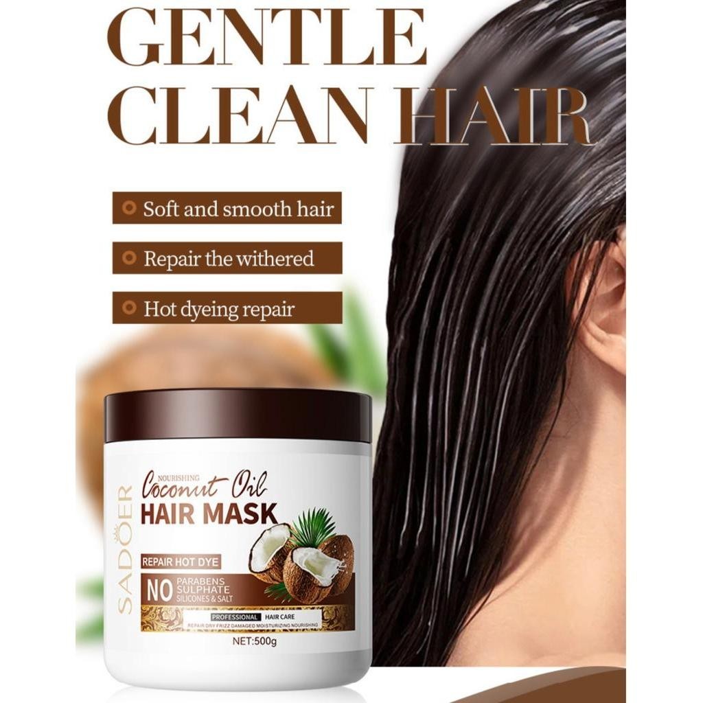 SADOER Coconut Oil Hair Mask 500g